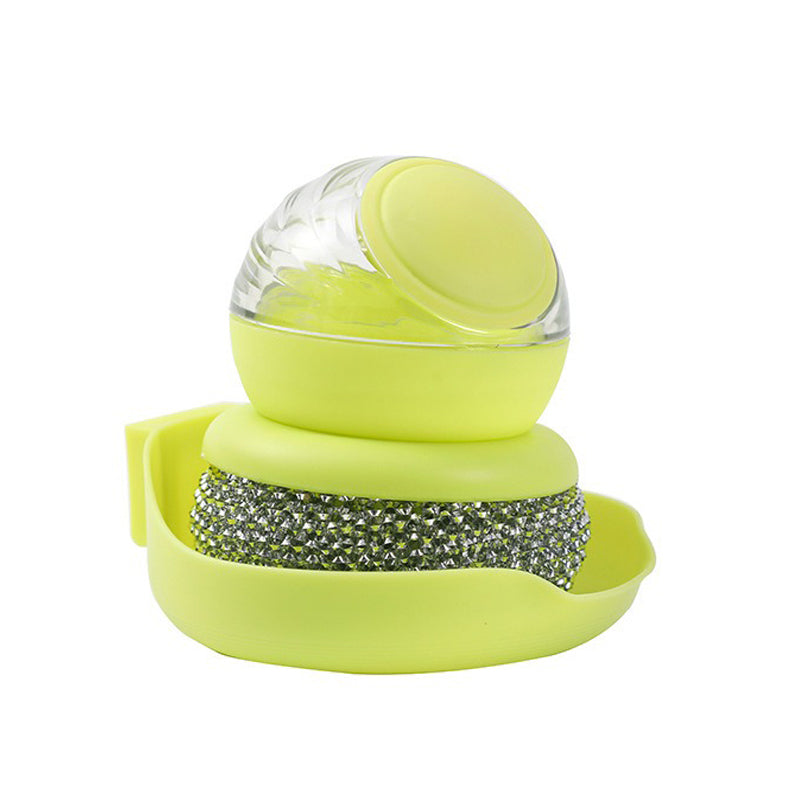 Stainless Steel Scrubber Brush for Pots and Pans - 2 Sets