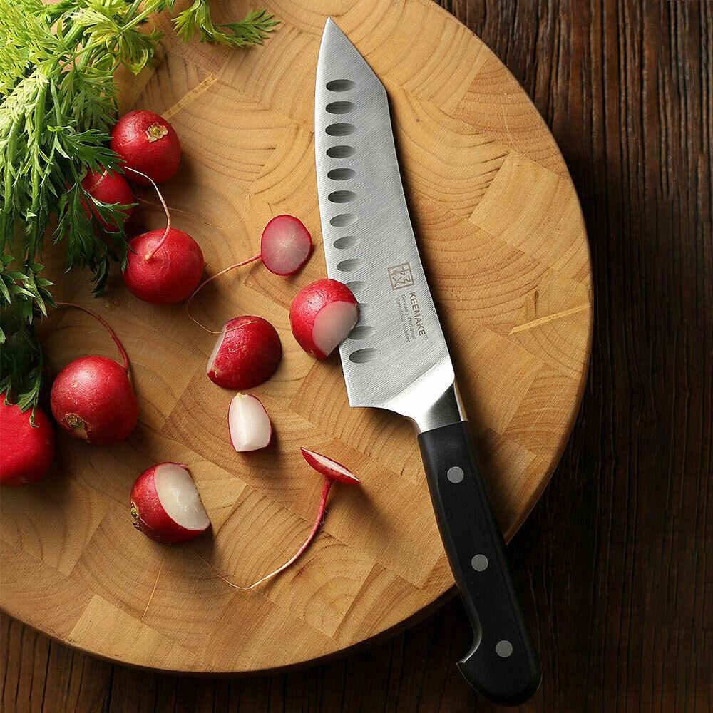 2-Piece Chef's Knife And Kitchen Shears Set Stainless Steel Slicing