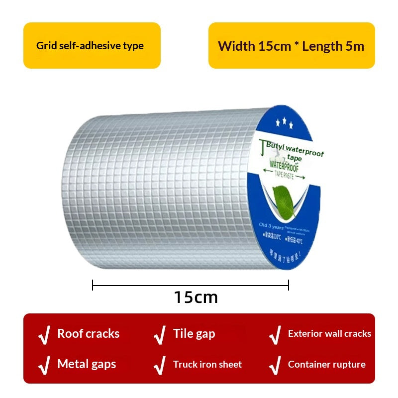Waterproof Roofing Tape - Leak Repair & Weatherproof Sealant Roll