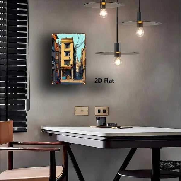 Metal Tin Sign Wall Decoration - 20 cm x 20 cm