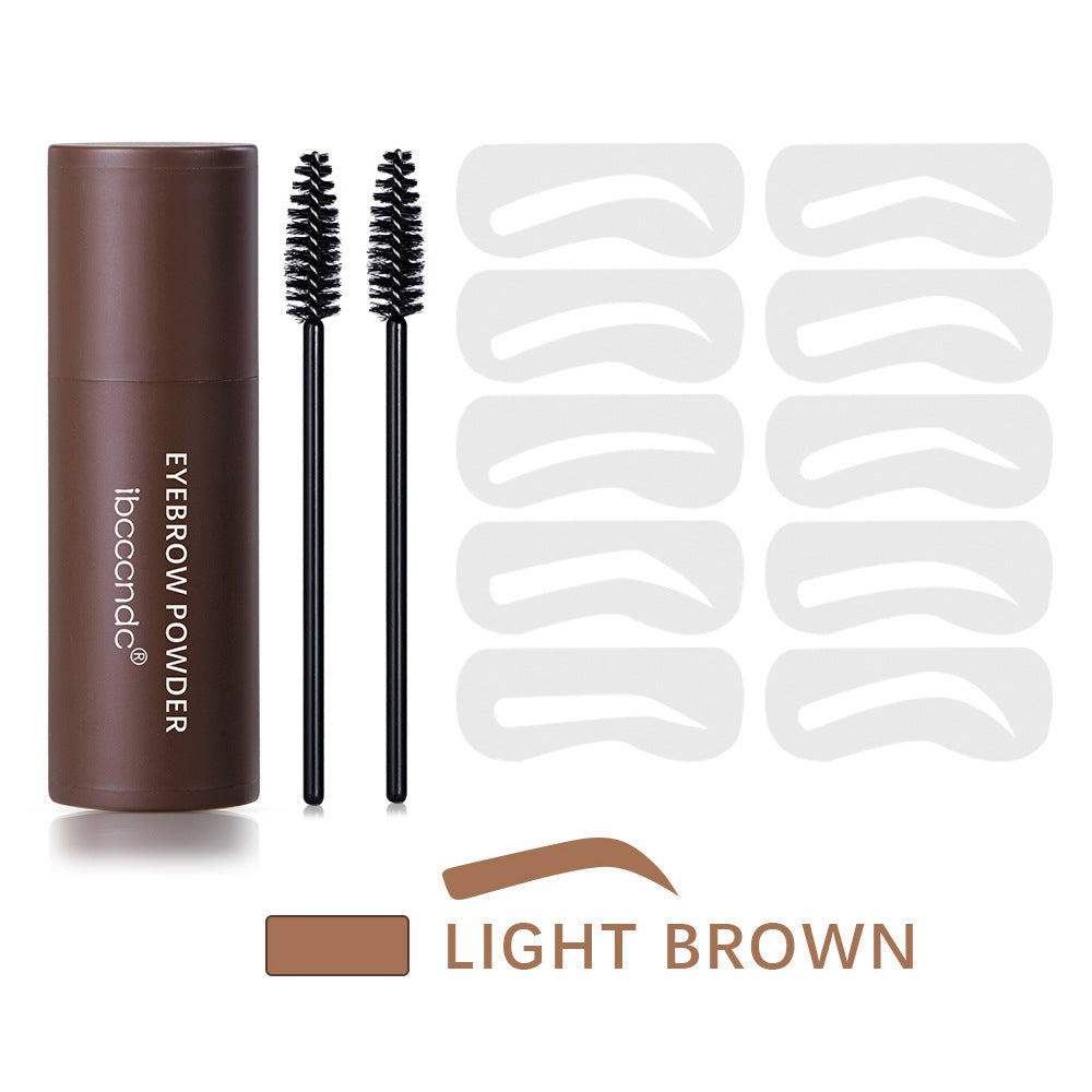 Eyebrow Contouring Powder Set - Natural, Light & Dark Shades for Precise Makeup