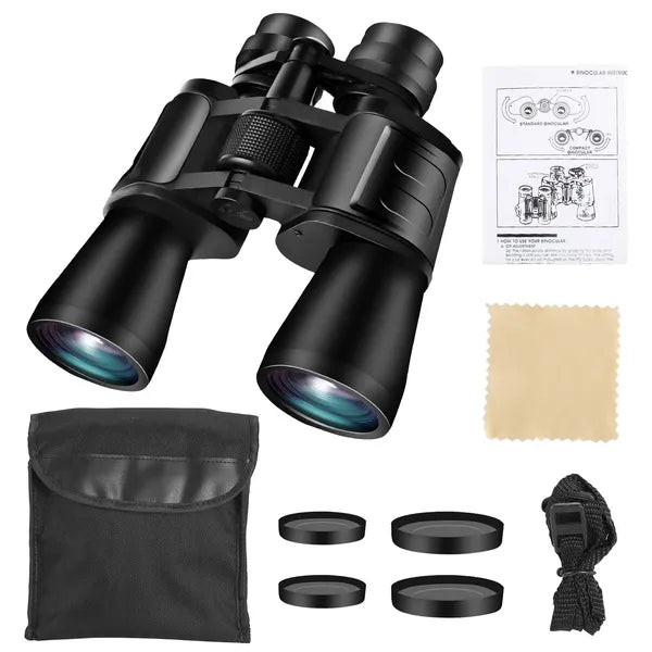8-24x Binoculars with 50mm Objective Lens for Bird Watching & Stargazing