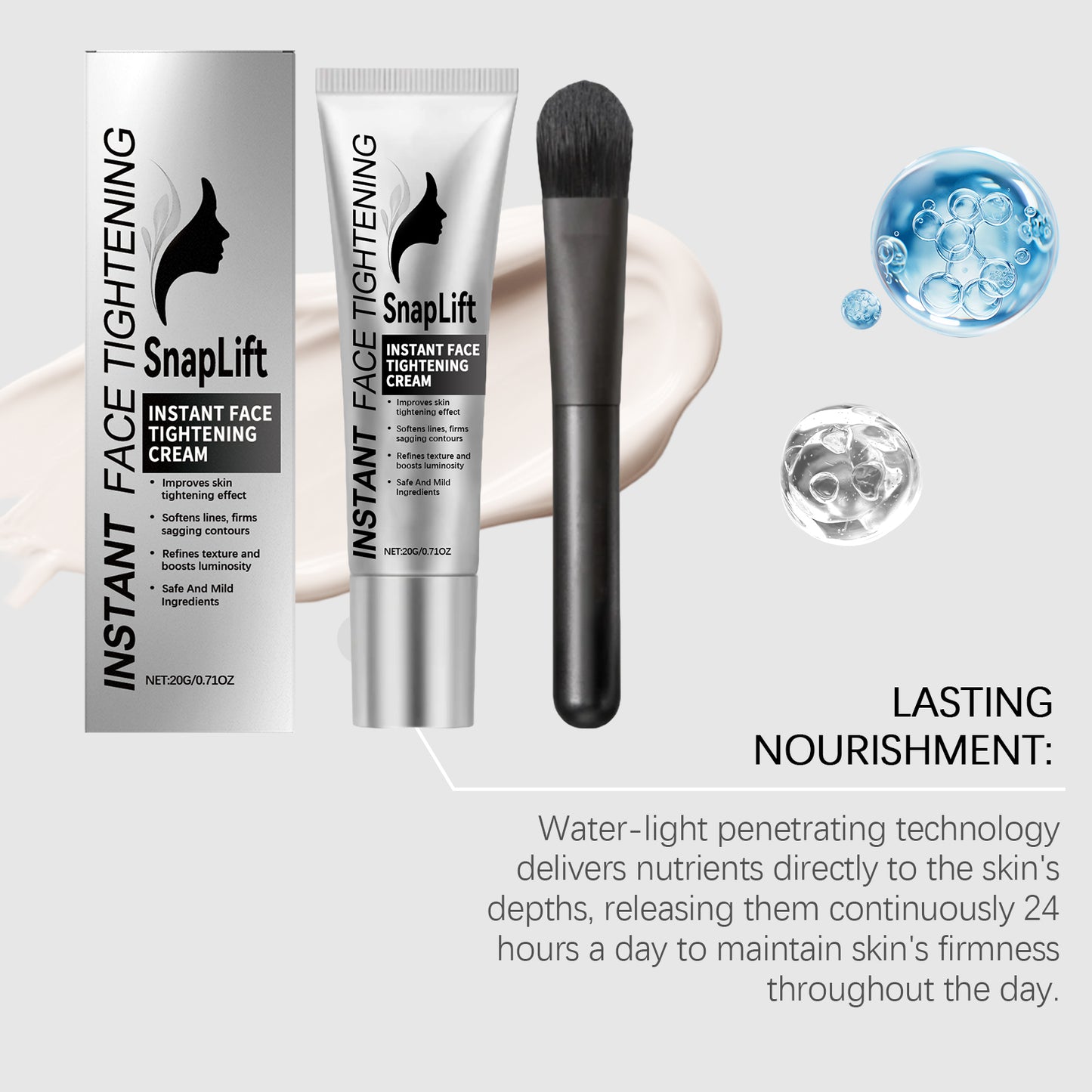 Lifting and Firming Facial Essence Cream - Anti-Aging & Skin Tightening
