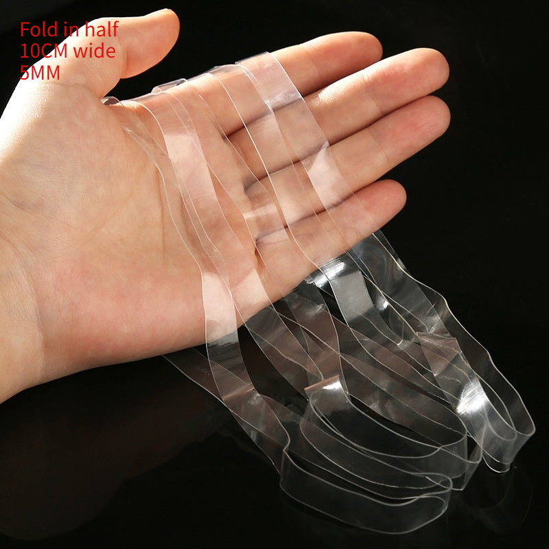 High Elasticity Transparent Rubber Bands for Hair Weaving and Crafting