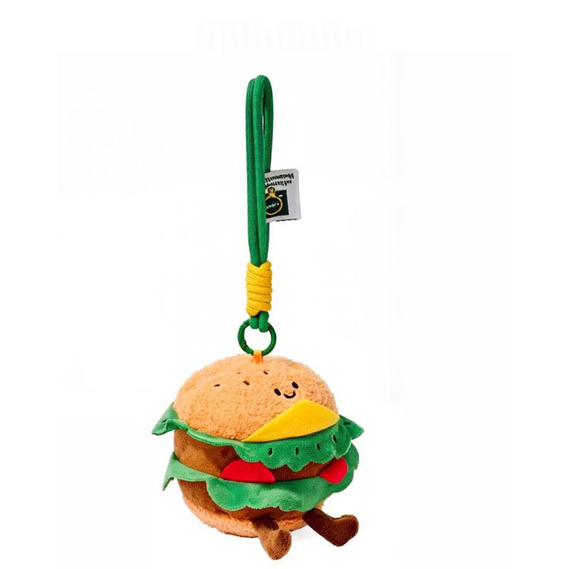 Creative Plush Toy Afternoon Tea Decoration Set - Fun Cartoon Gift