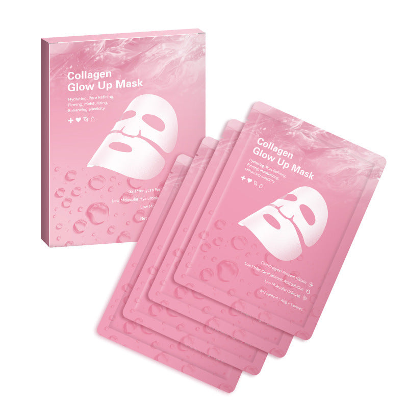 Hydrating Facial Mask Set - Nourishing Skin Care for All Skin Types - 4 Pieces