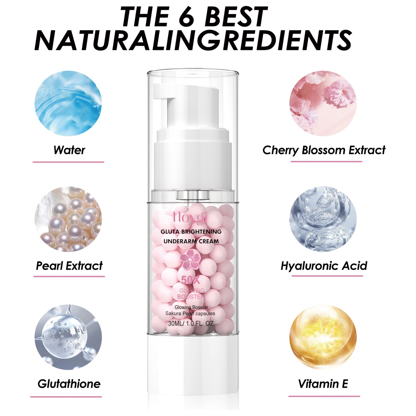 Brightening Underarm Cream - Dark Spot Corrector for Elbows and Knees
