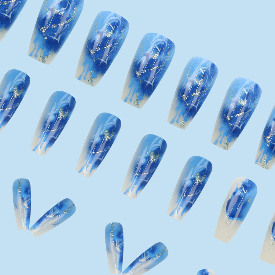 Nail Water Decal Stickers 24 Pcs Cute Flower & Love Designs with Glue