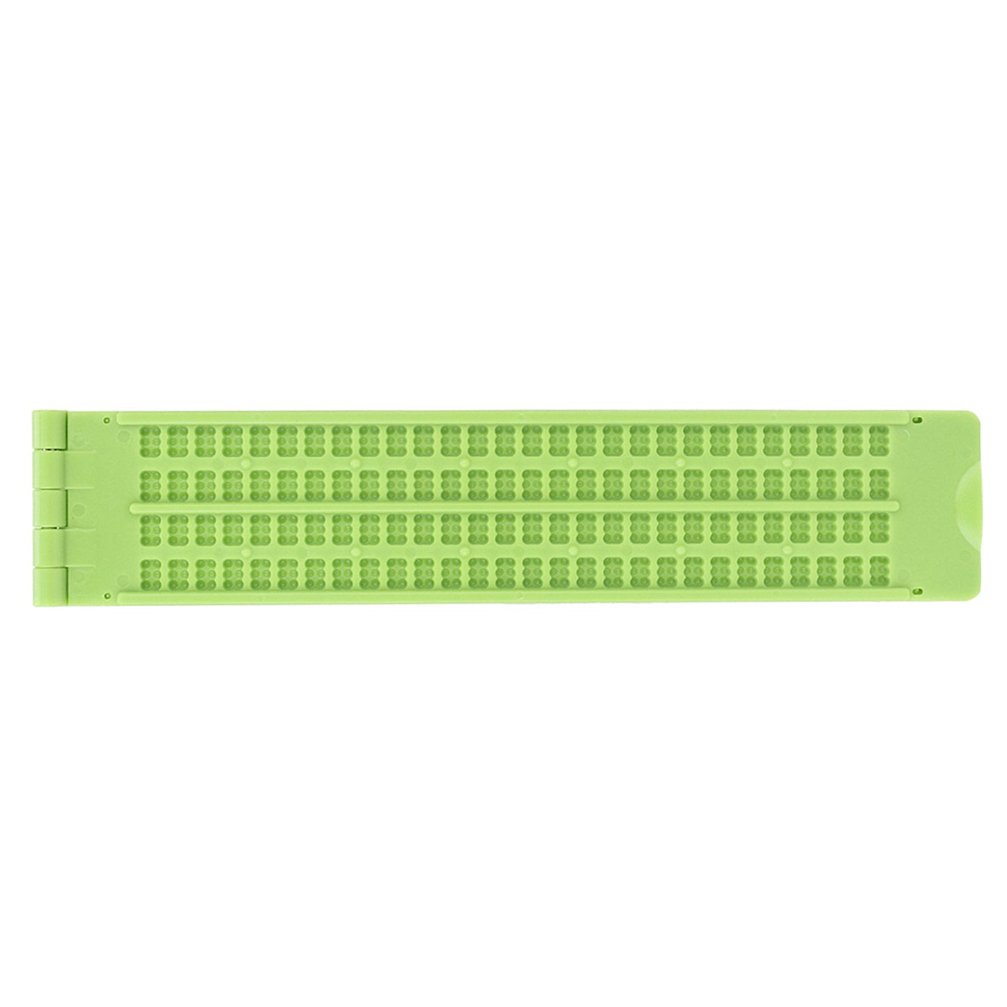 Portable Plastic 4 Lines 28 Cells Braille Writing Slate And Stylus