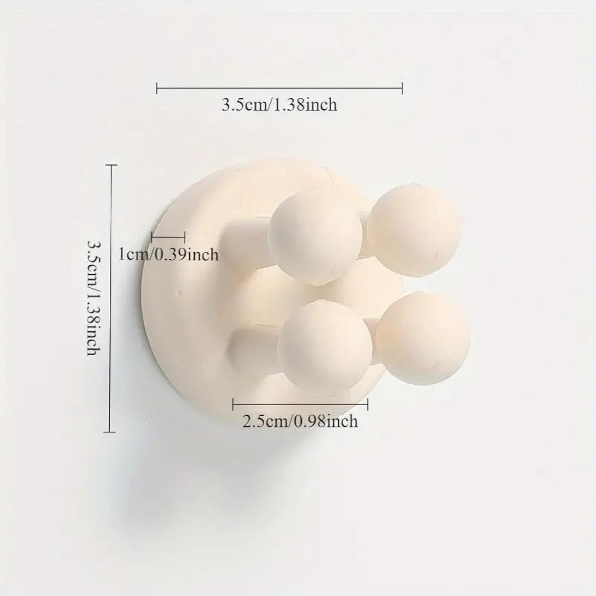 Multi-Function Waterproof Silicone Toothbrush Holder with Adhesive Wall Hooks for Bathroom Kitchen Living