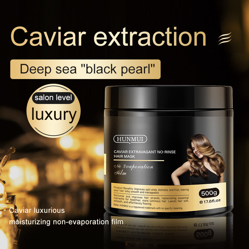Luxury Moisturizing Hair Mask No-Rinse 500g - Deep Nourishing Treatment