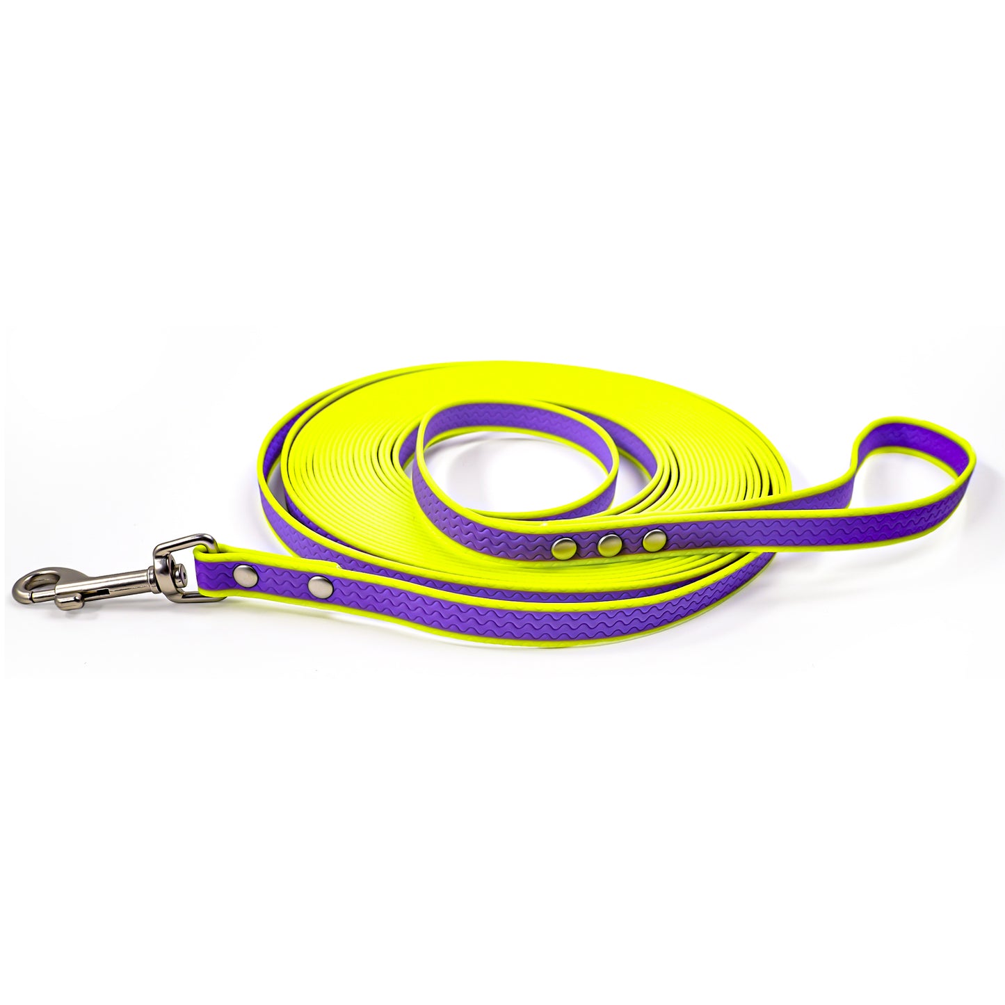 Pet Training Leash Waterproof PVC Coated Rubberized Durable Rope