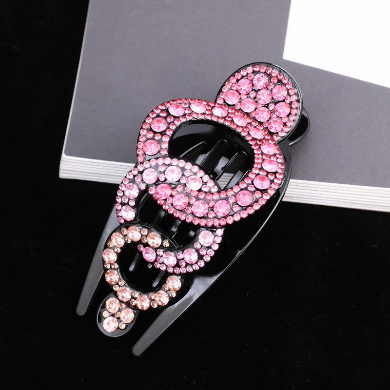 Korean Style Duckbill Clip Hairpin - Gradient Colors