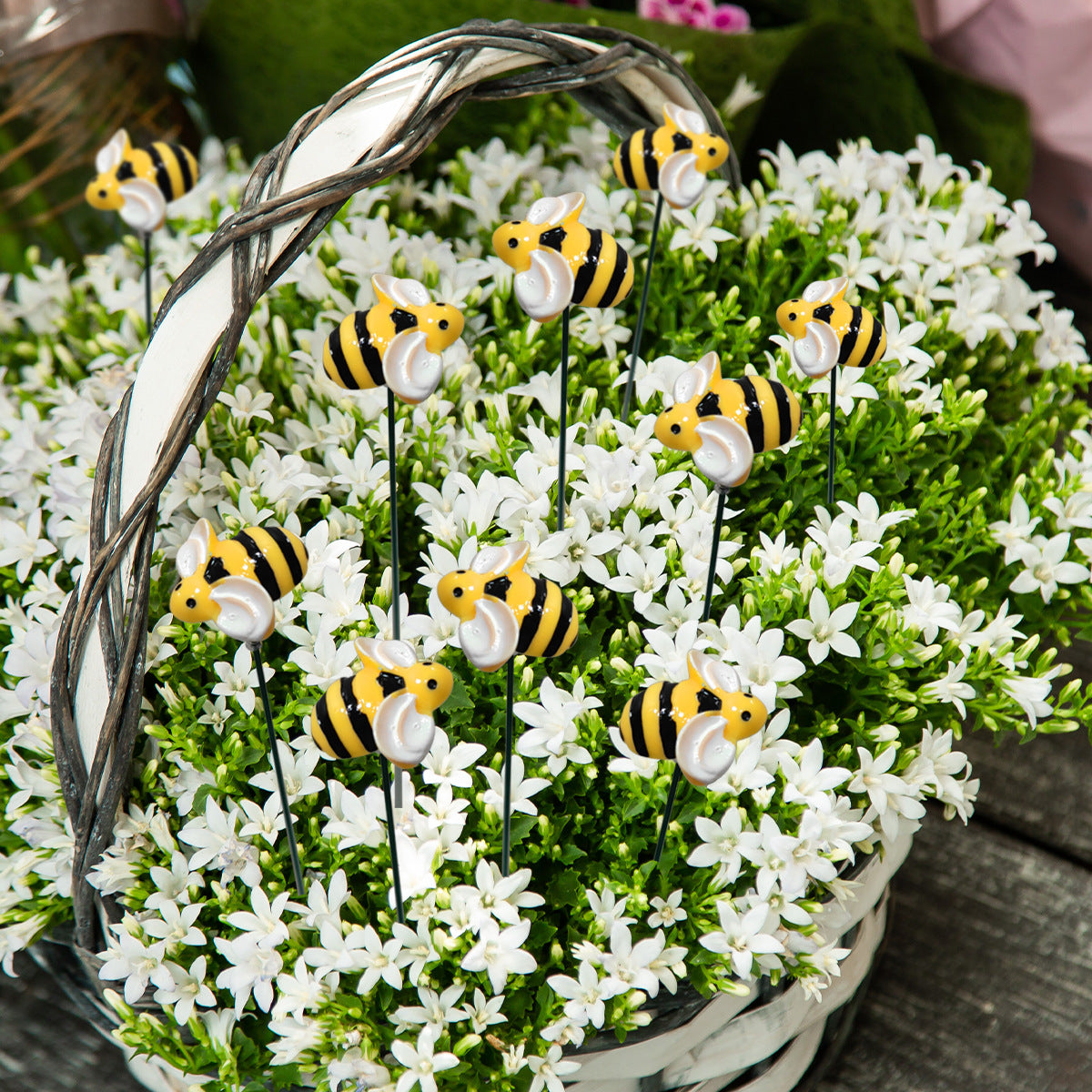 Outdoor Garden Decorative Bee Wall Hanging - Simulation Small Insect