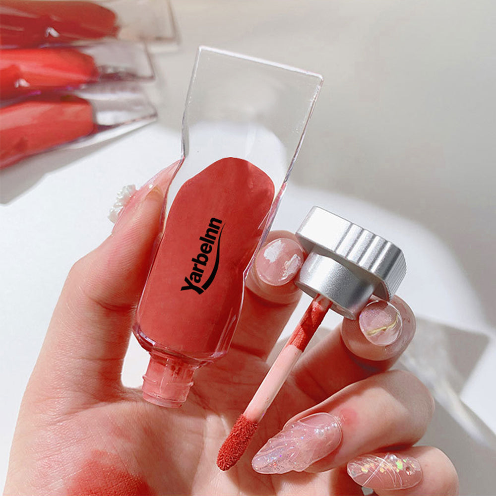 Velvet Mist Matte Ice Cube Lip Tint - Brightening, Long-Lasting Lip Gloss, 3ml