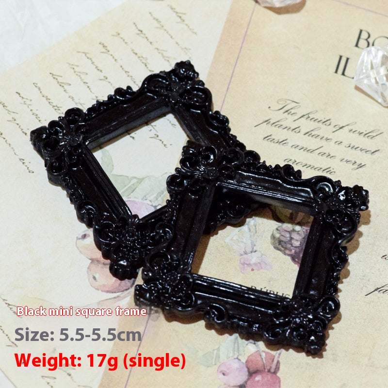 Dark Element Specimen Decorative Picture Frame for Jewelry and Photography Backdrop