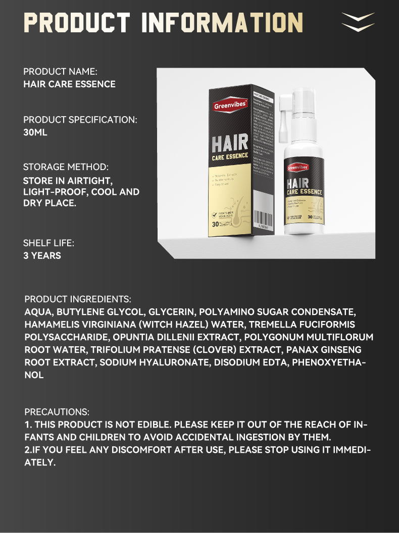 Anti-Breakage Hair Nourishing Essence for Dry and Frizzy Hair