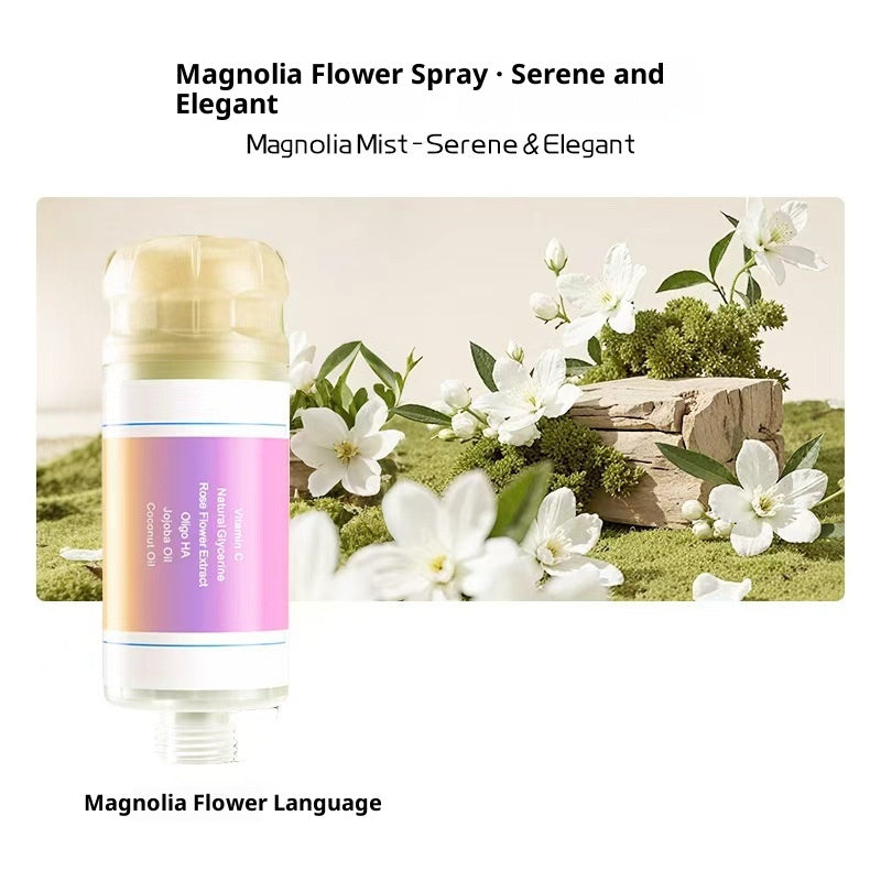 Supercharged Water Filtration Shower Head with Fragrance Diffuser