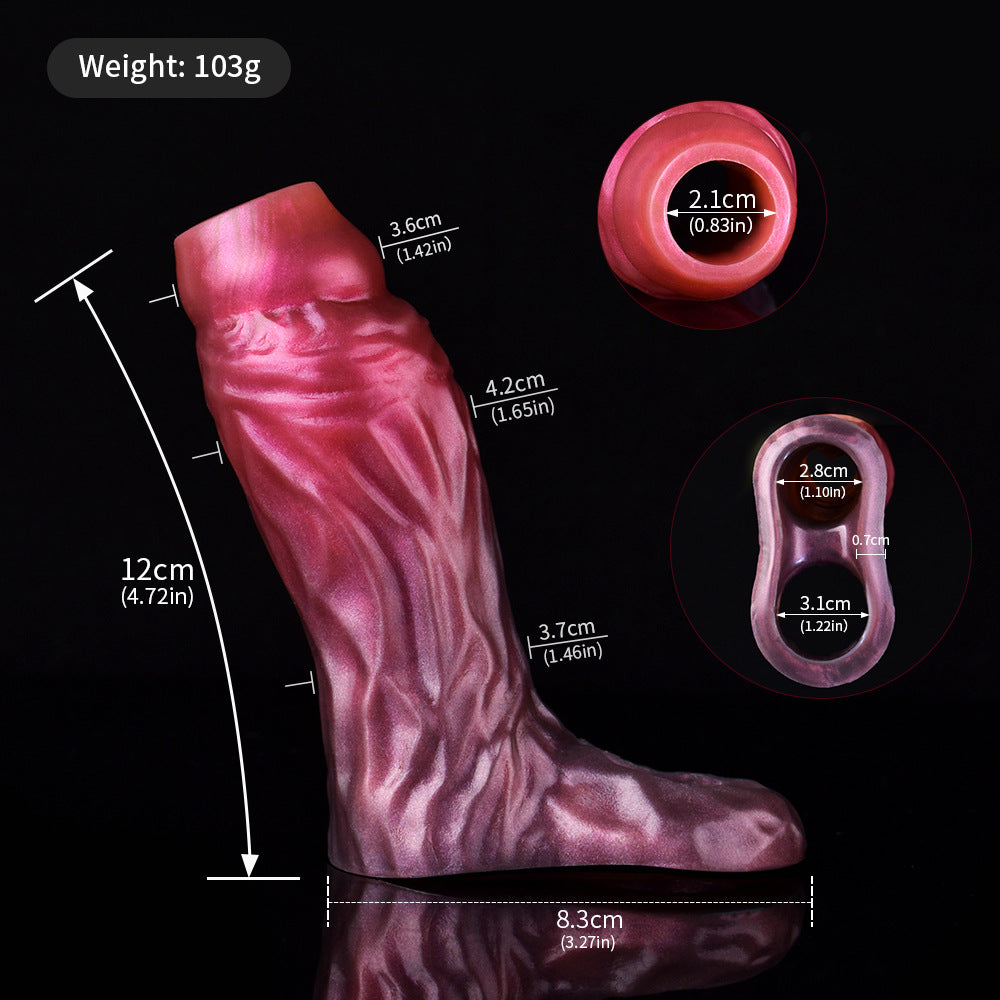 Extended Sperm Lock Ring Set for Men - Multiple Sizes & Variants
