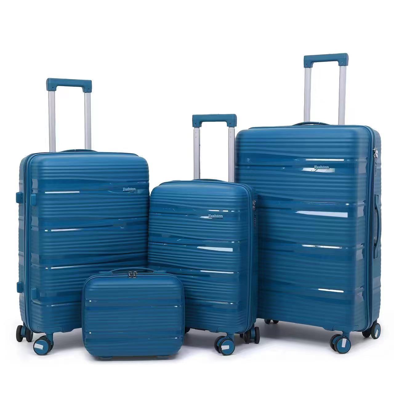 Suitcase And Rolling Luggage Cover Set Color-coordinated