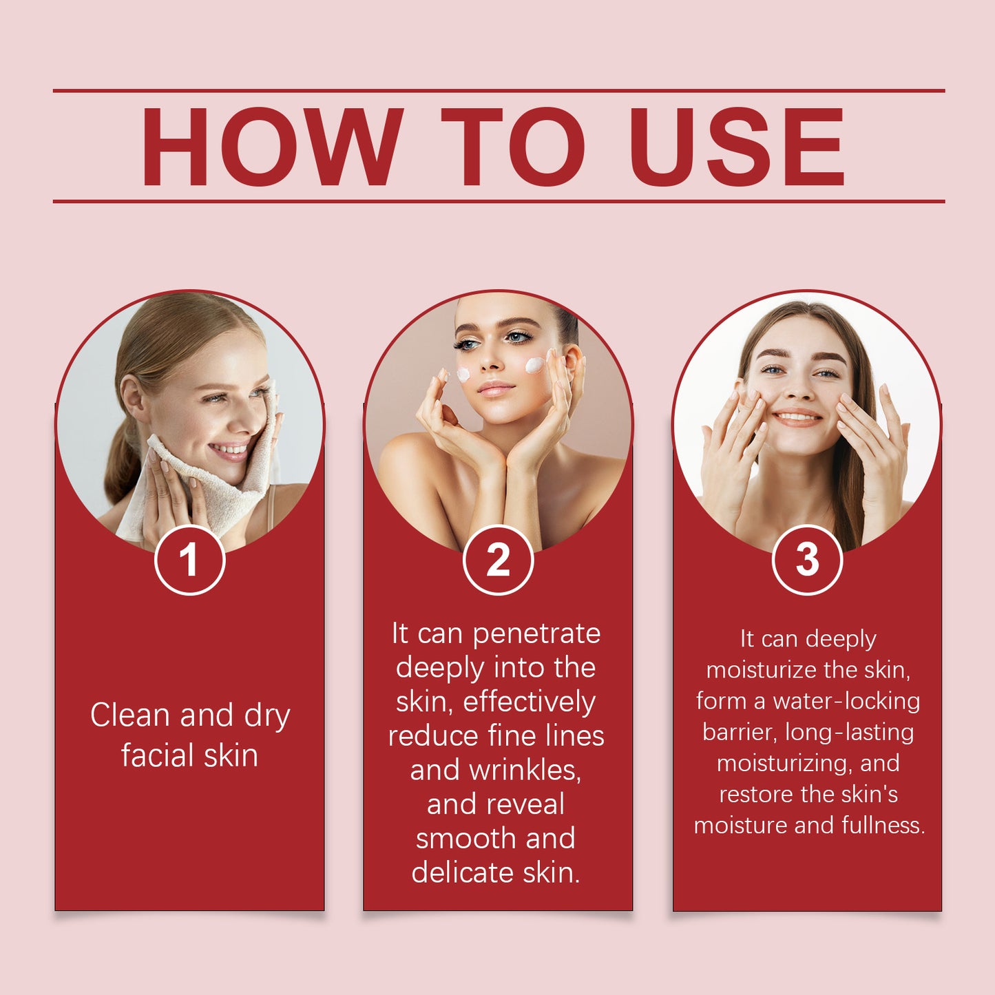 Hydrating Face Cream with Hyaluronic Acid & Vitamin E for Anti-Aging