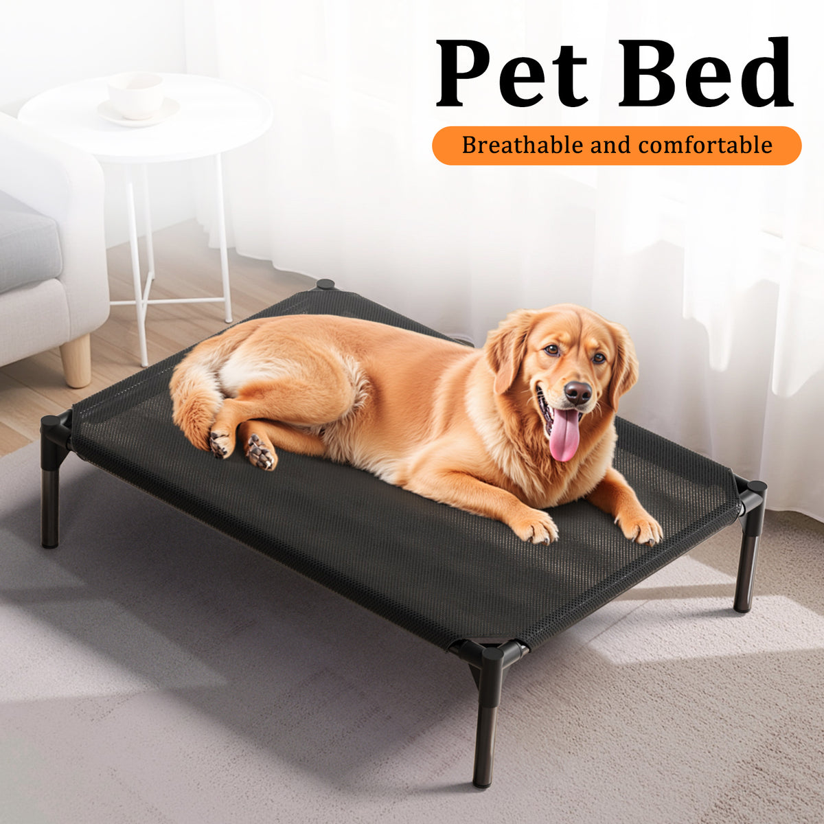 Pet Bed with Oxford or Mesh Fabric - Multiple Sizes, Self Pickup Only