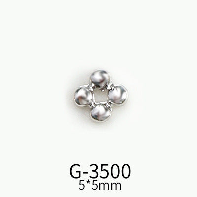 Diamond-Studded Nail Art Accessories with Zircon - Multiple Styles