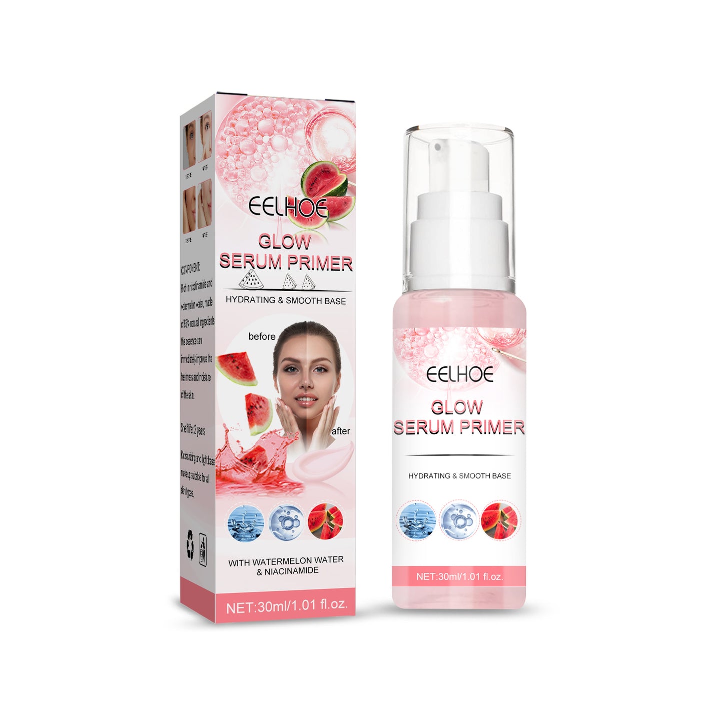 Nicotinamide Luminous Face Serum - Brightening & Hydrating Essence, 30ml