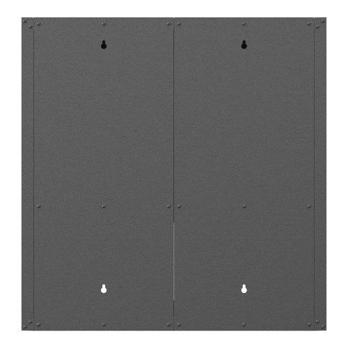 Wall-Mounted Metal Tool Storage Cabinet with Locking Doors and Shelf for Garage and Warehouse