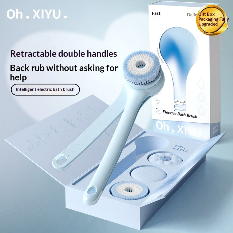Electric Bath Brush - Fully Automatic Personal Care Device for Adults