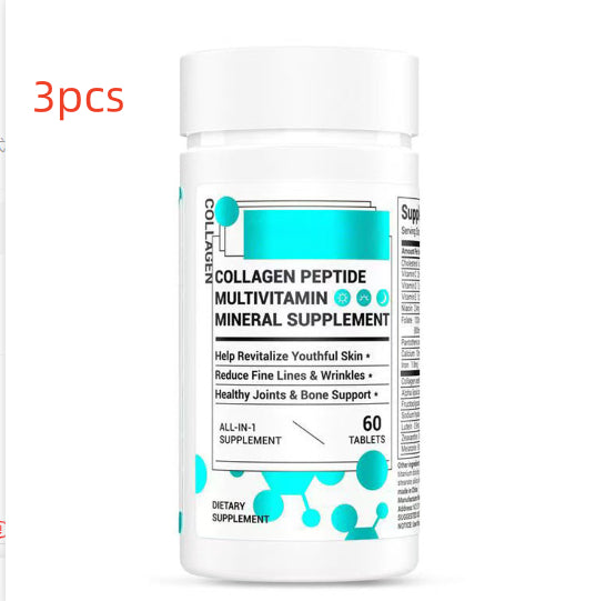 Collagen Compressed Compound Tablets - 60 Count
