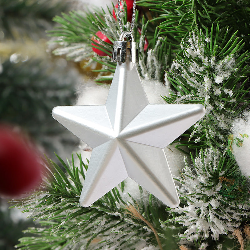 Christmas Decoration Ball Set - Gold and White Holiday Ornaments