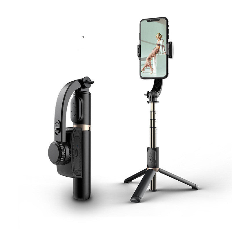 Selfie Stick Tripod with Gyroscope Support for iPhone and Android - Black & USB