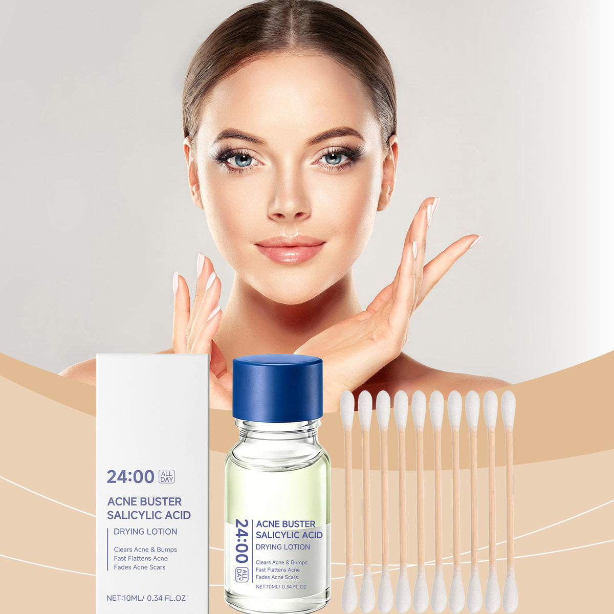 Moisturizing Body Lotion Set - Clear and Soft Hydrating Skin Care
