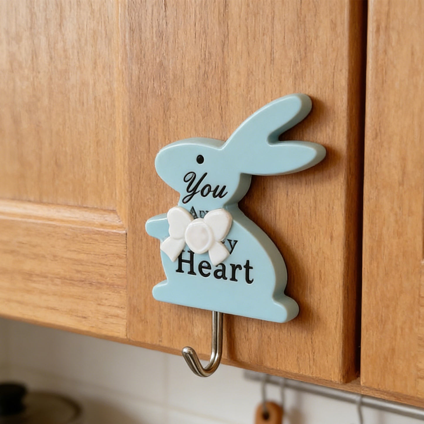 Rabbit Hanging Hook - Blue Kitchen Storage Organizer