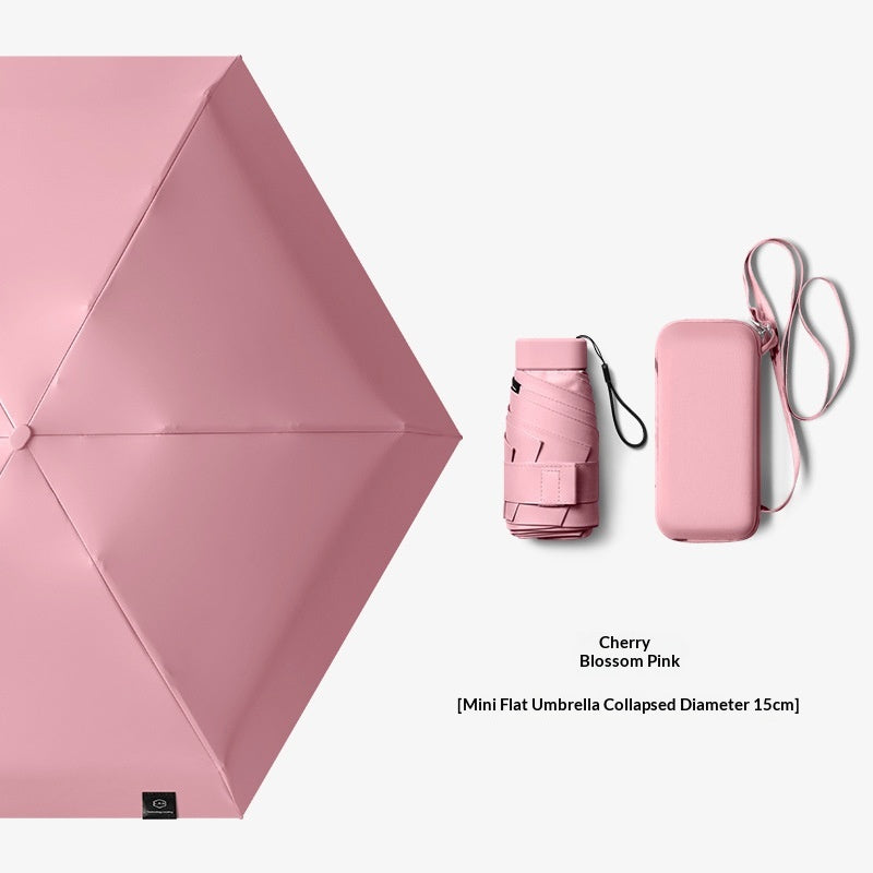 UV-Protective Dual-Purpose Sun and Rain Umbrella - Multiple Colors