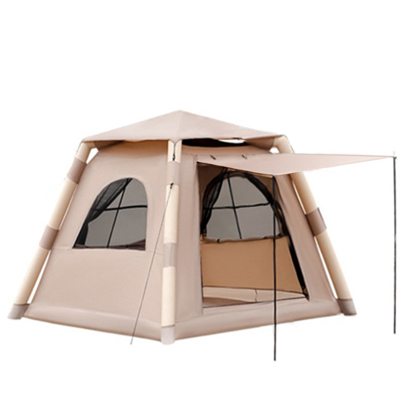 Inflatable Camping Tent for 2-4 People - Waterproof & Quick Setup