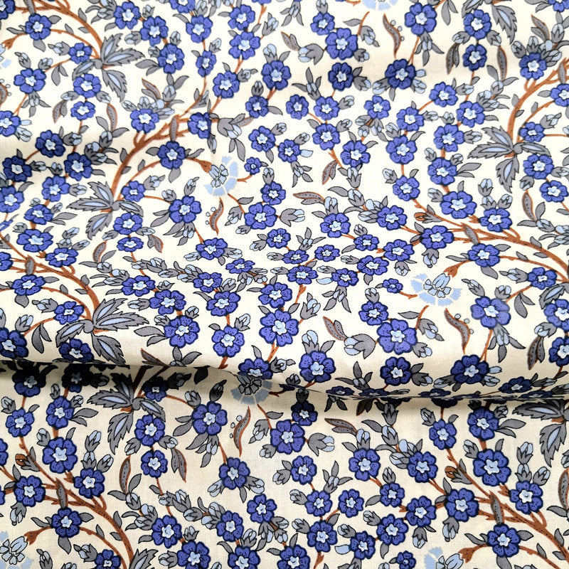 Dense Cotton Printed Fabric for Home Textile & Sewing - Spring & Summer