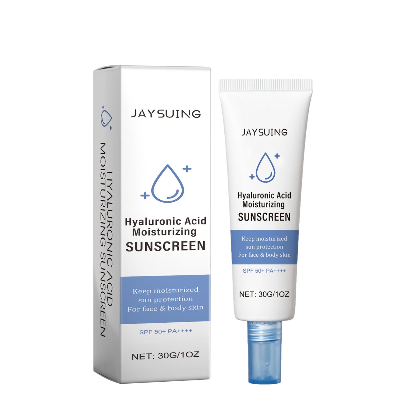 Moisturizing UV Protection Sunscreen Lotion with Hyaluronic Acid