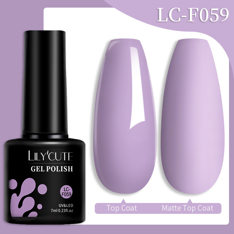 Colored Glitter Nail Glue Set for Nail Art - Waterproof & Non-Flushing