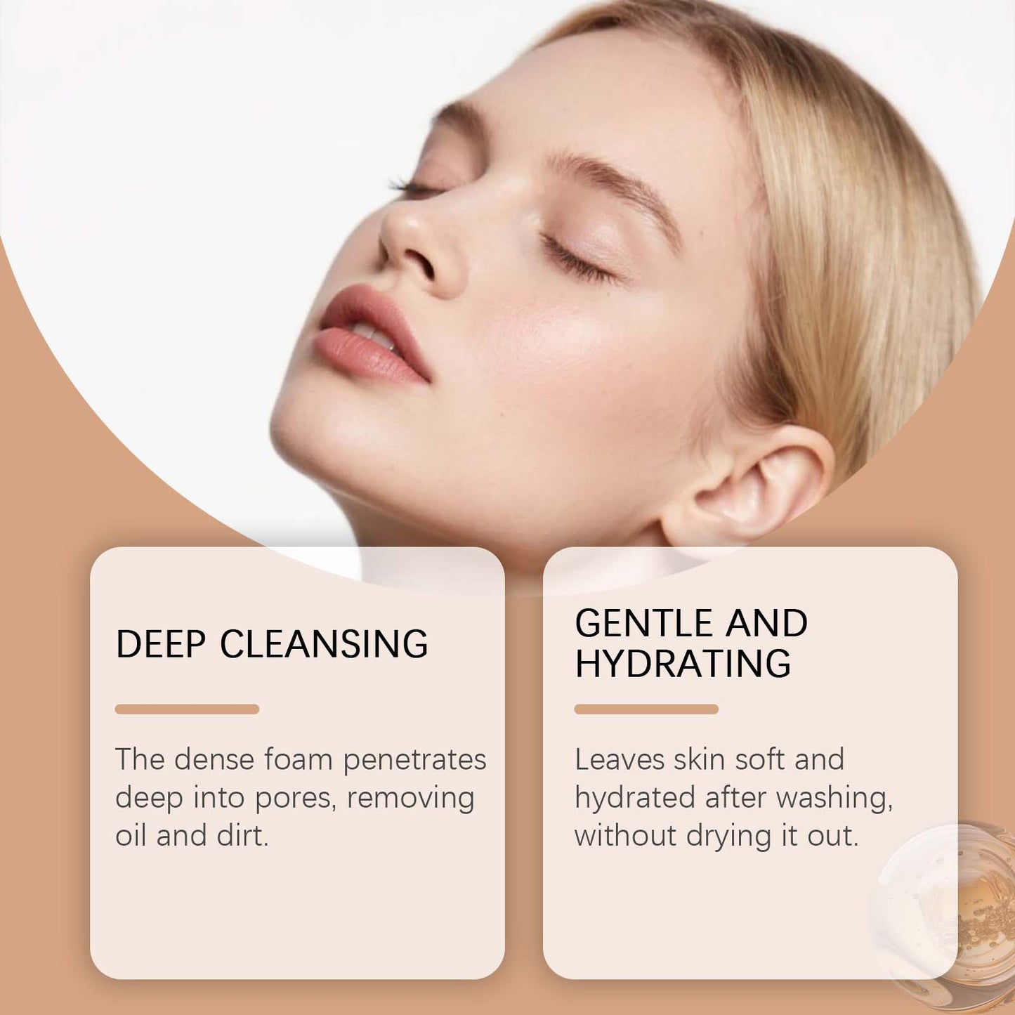 Hydrating Facial Cleanser with Collagen and Hyaluronic Acid