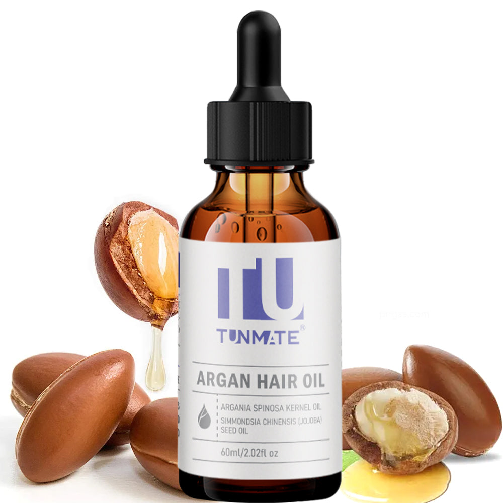 Moroccan Argan Hair Oil - Essential Hair Treatment for Shine & Moisture