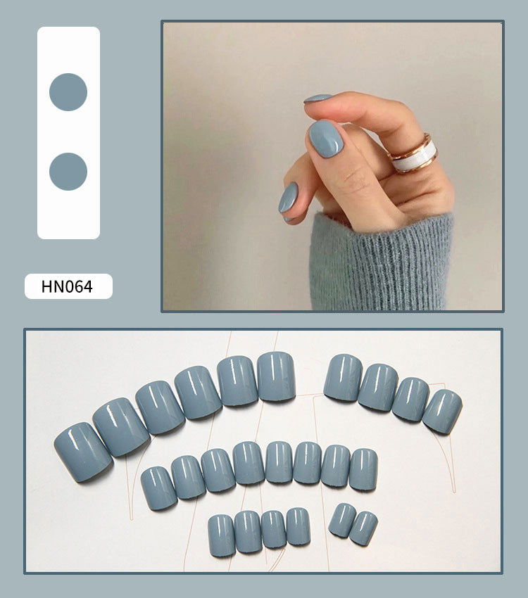 Fake Nail Art Patches - Wearable Nail Decorations for DIY Manicure