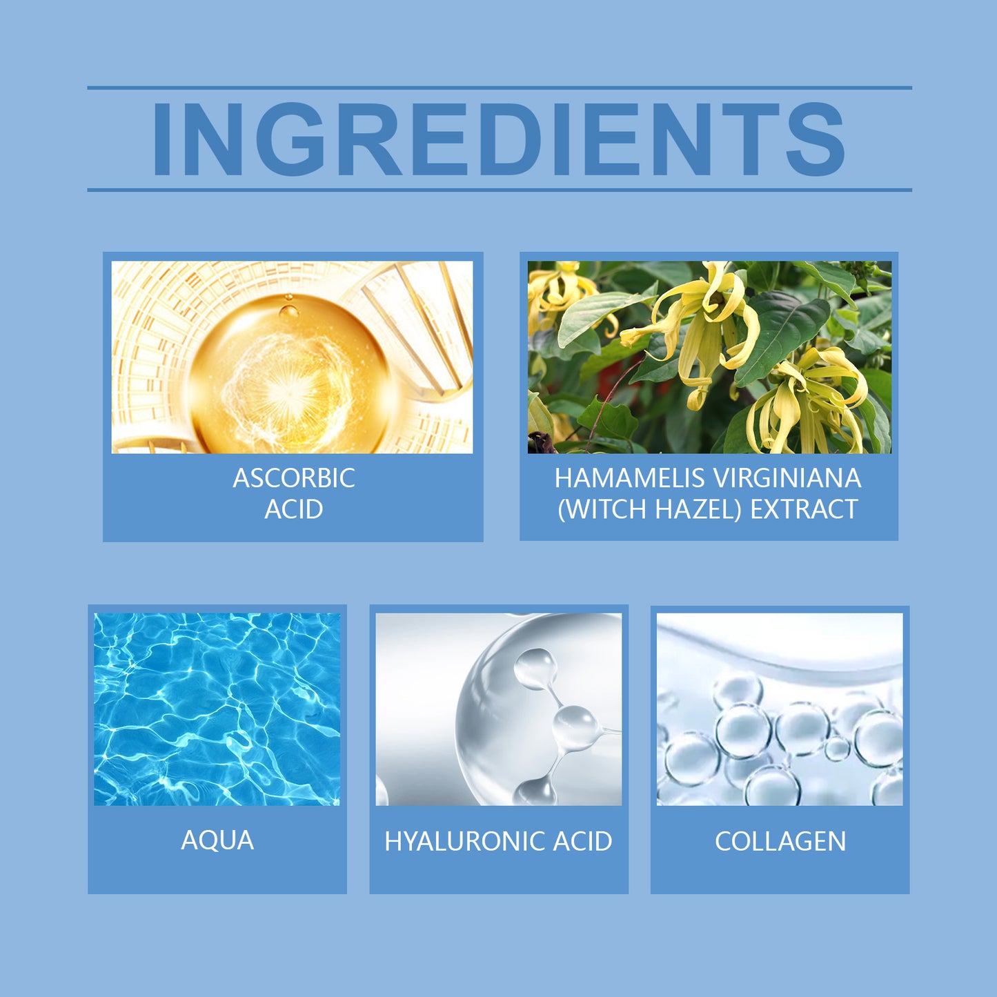 Anti-Aging Facial Essence with Collagen & Vitamin C - 30ml