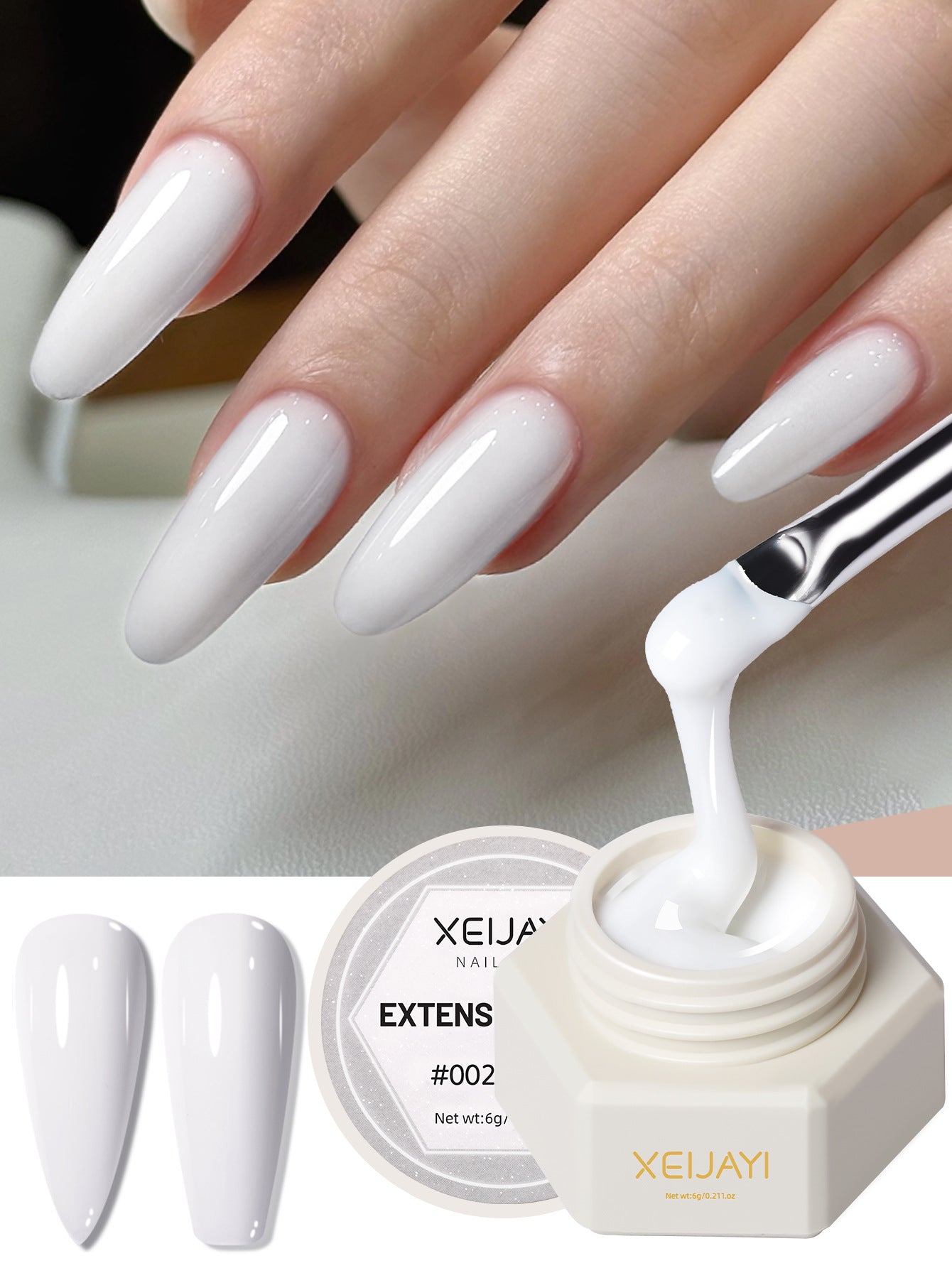 Canned Nail Extension Gel Solid Sculpting Nail Art Kit - Multiple Specifications