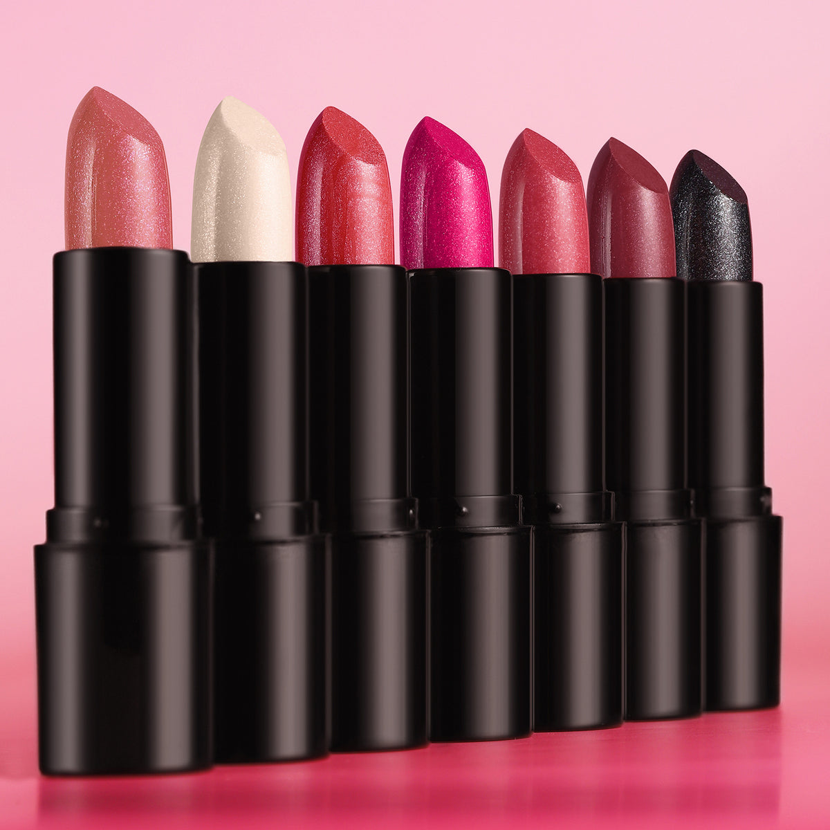 Multicolor Gothic Style Pearl Lipstick for Lips & Cheeks - Dual-Use Makeup