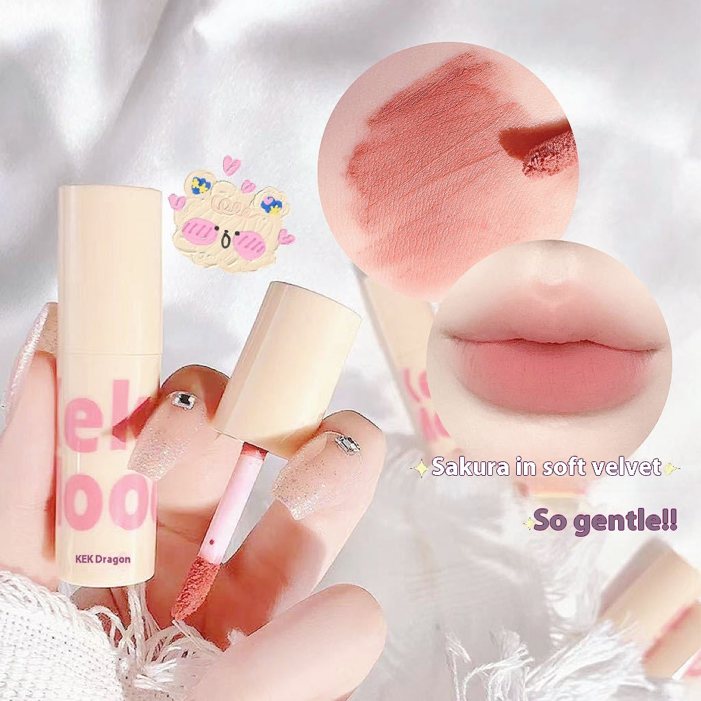 Velvet Lip Gloss - Matte Finish, Long-lasting, Nonstick Lip Makeup