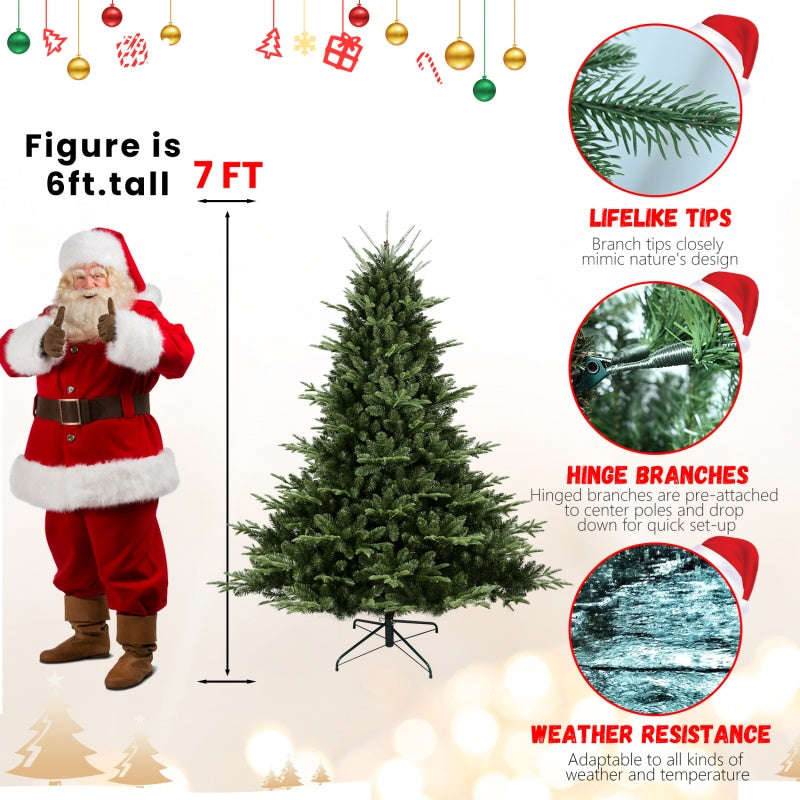 Artificial Christmas Tree - PE/PVC Mixed Material, Multiple Heights