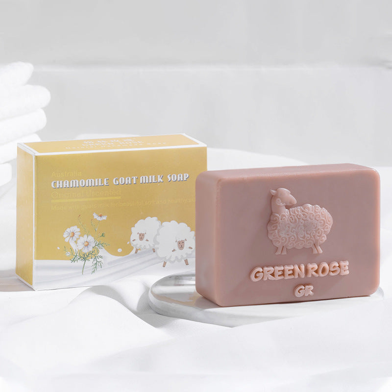 Handmade Goat Milk Soap Moisturizing Cleansing Light Black - Natural Skin Care