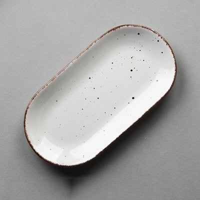 Ceramic Dinner Plate 8-20 Inches - Household Flatware for Dining